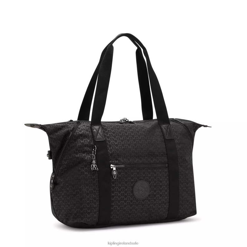 Tote Bags Signature Embossed Art Medium Printed Tote Bag Women Kipling J6TNX266