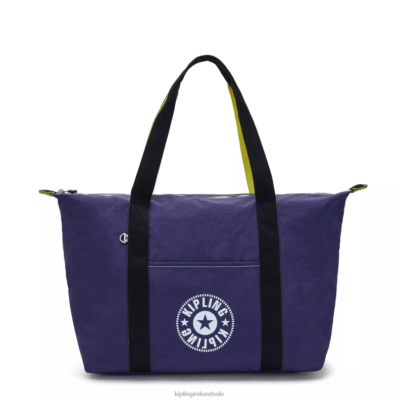 Tote Bags Ultimate Navy Art Medium Lite Tote Bag Women Kipling J6TNX267