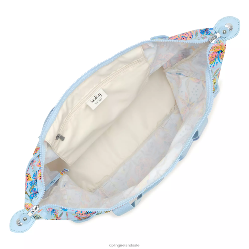 Tote Bags Wild Flowers Art Medium Printed Tote Bag Women Kipling J6TNX262