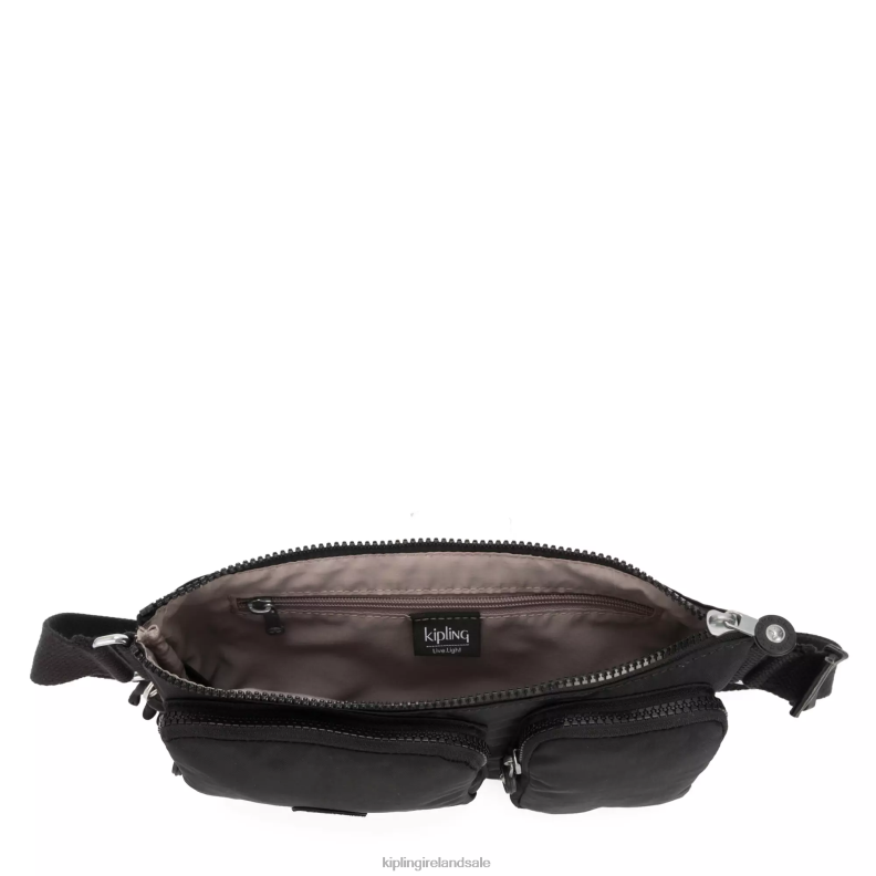 Waist Pack Black Noir Presto Up Waist Pack Women Kipling J6TNX326