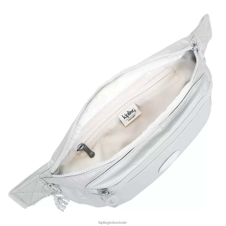 Waist Pack Bright Metallic Yasemina Extra Large Metallic Waist Pack Women Kipling J6TNX284