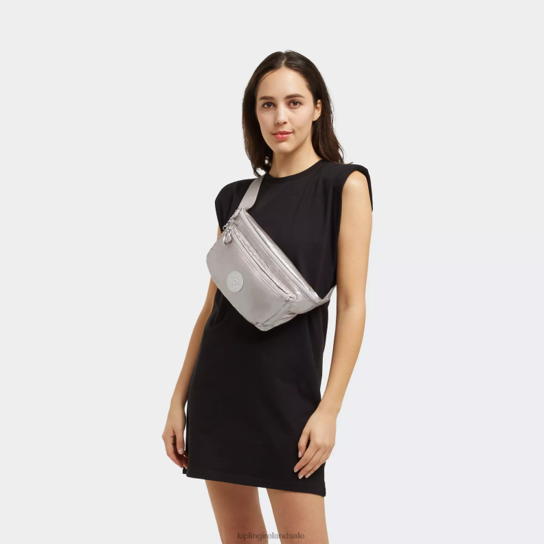 Waist Pack Metallic Glow Yasemina Extra Large Metallic Waist Pack Women Kipling J6TNX285