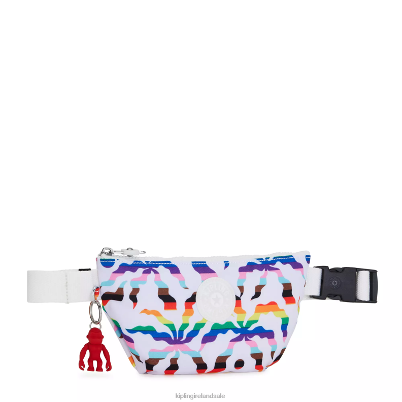 Waist Pack Rainbow Palm Gizi Printed Waist Pack Women Kipling J6TNX37