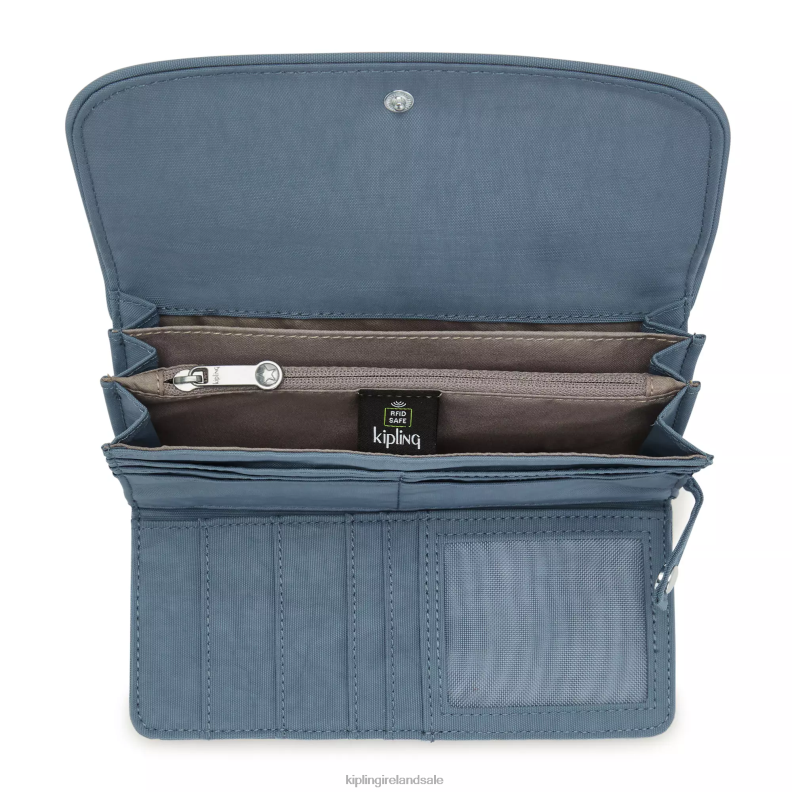 Wallets  Wristlets Brush Blue Money Land Snap Wallet Women Kipling J6TNX286