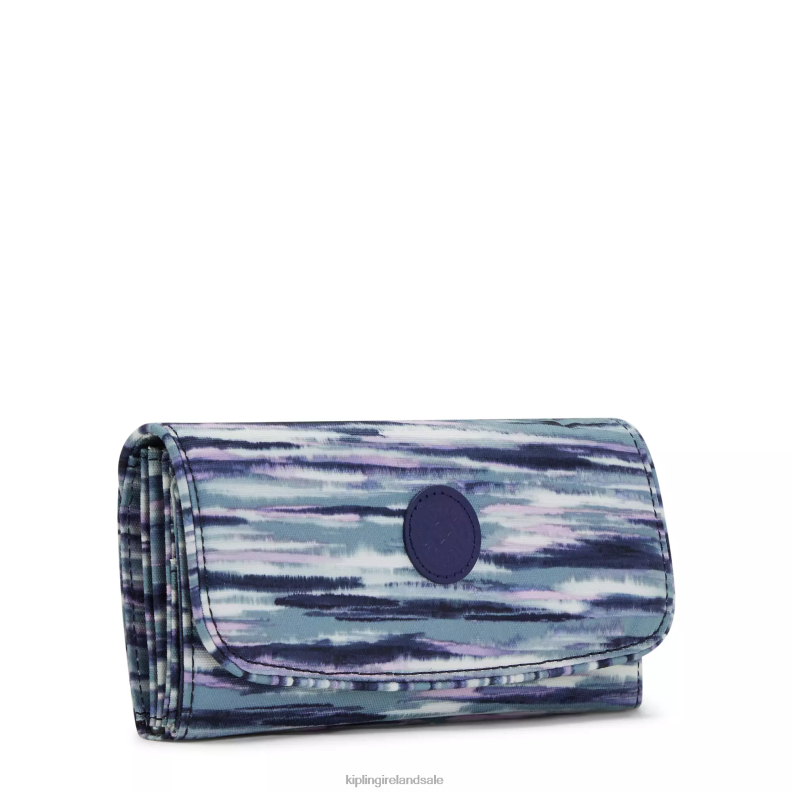 Wallets  Wristlets Brush Stripes Money Land Printed Snap Wallet Women Kipling J6TNX309
