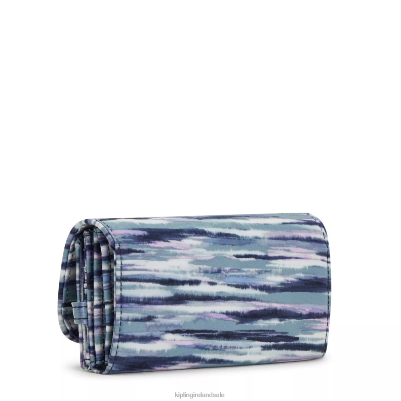 Wallets  Wristlets Brush Stripes Money Land Printed Snap Wallet Women Kipling J6TNX309