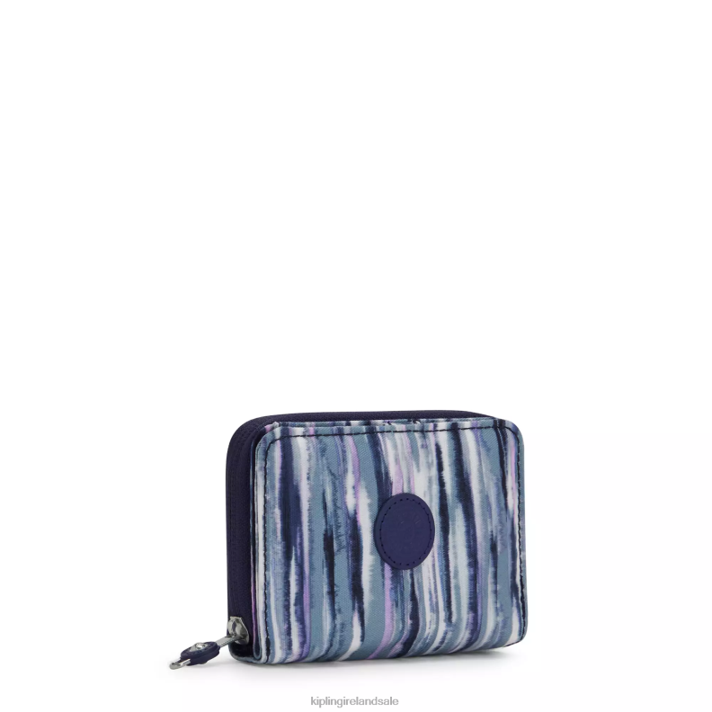 Wallets  Wristlets Brush Stripes Money Love Small Printed Wallet Women Kipling J6TNX292