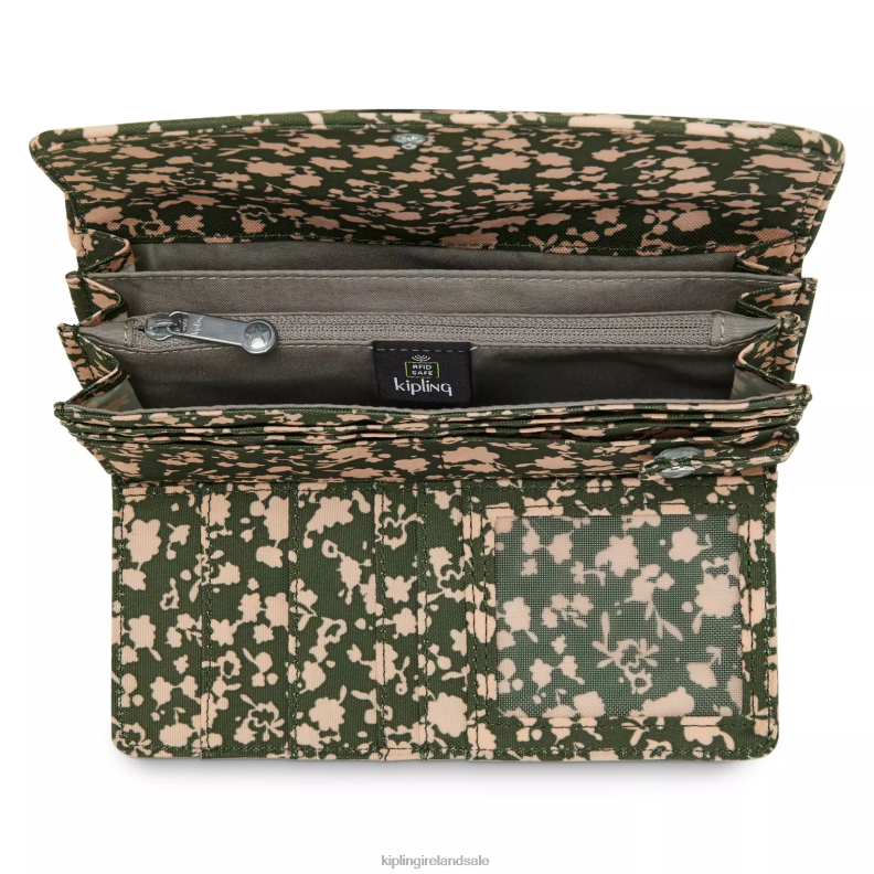 Wallets  Wristlets Fresh Floral Money Land Printed Snap Wallet Women Kipling J6TNX311