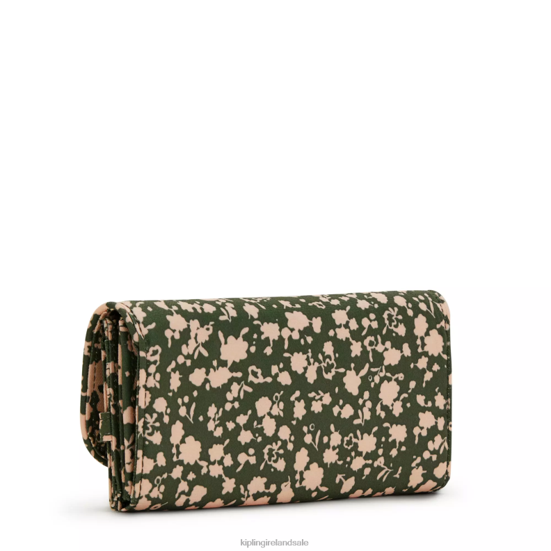 Wallets  Wristlets Fresh Floral Money Land Printed Snap Wallet Women Kipling J6TNX311