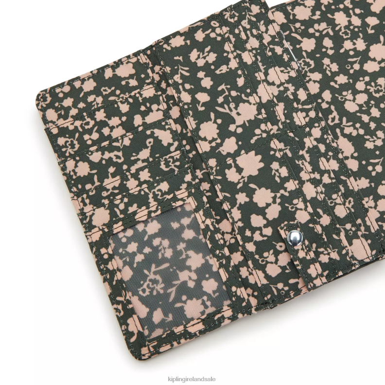 Wallets  Wristlets Fresh Floral Money Land Printed Snap Wallet Women Kipling J6TNX311