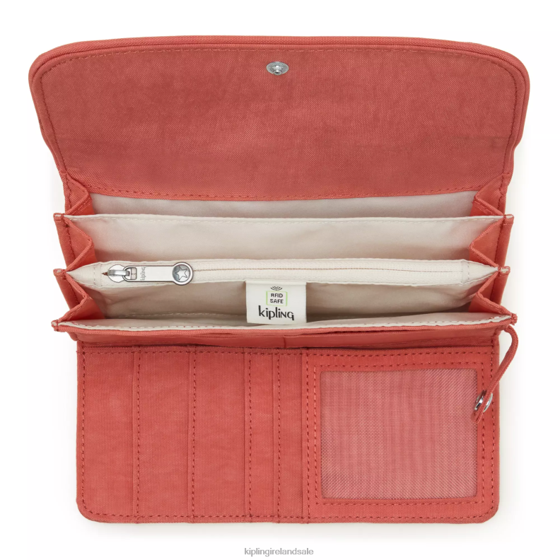 Wallets  Wristlets Vintage Pink Money Land Snap Wallet Women Kipling J6TNX290