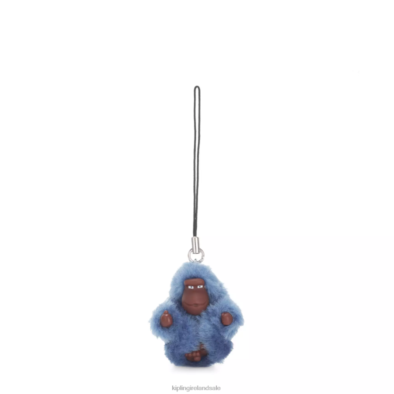 Keychains Blue Buzz Sven Extra Small Monkey Keychain Women Kipling J6TNX699