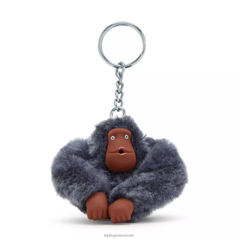 Keychains Foggy Grey Sven Monkey Keychain Women Kipling J6TNX694