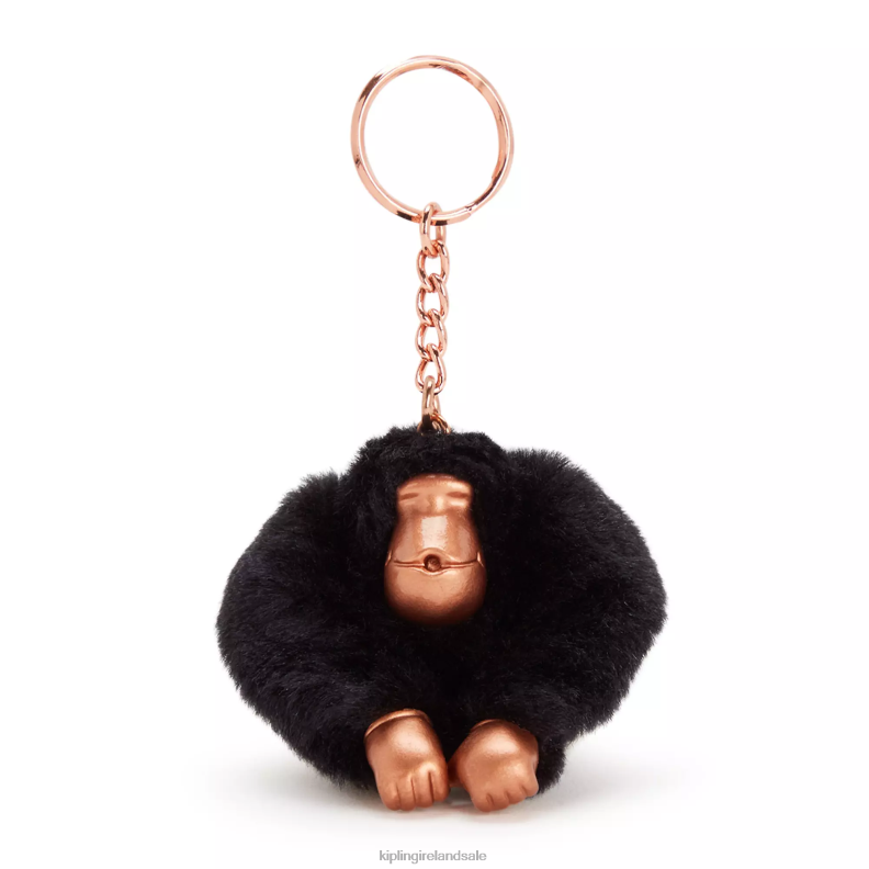Keychains Opulent Black Stud Sven Small Monkey Keychain Women Kipling J6TNX669