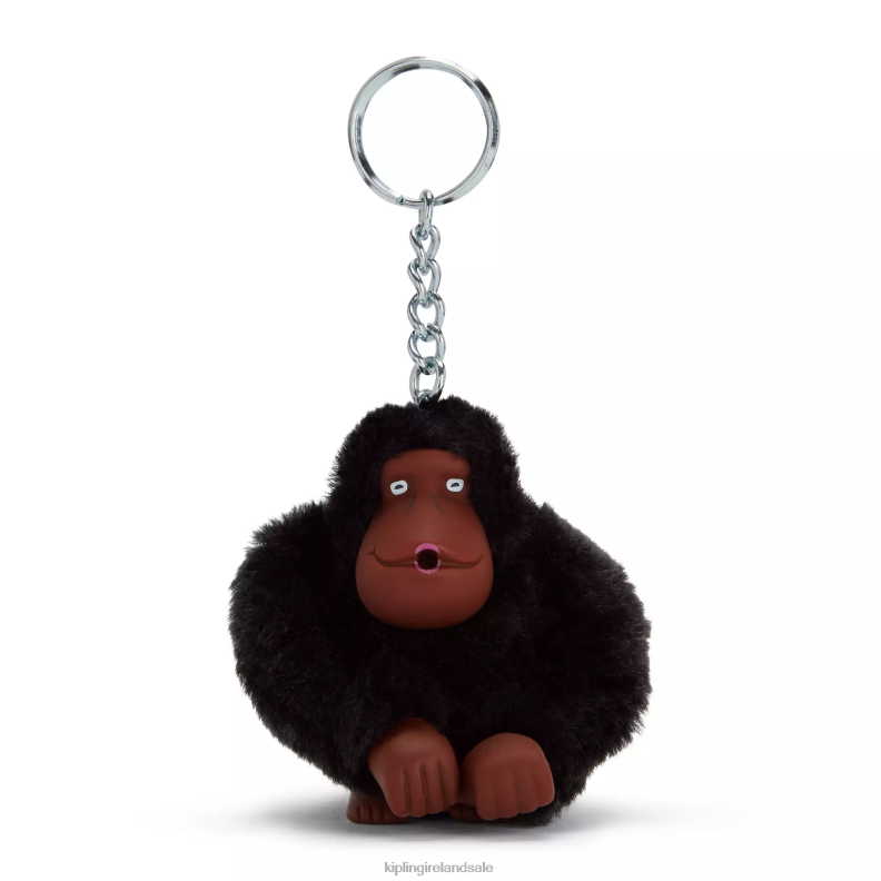 Keychains True Black Sven Small Monkey Keychain Women Kipling J6TNX676