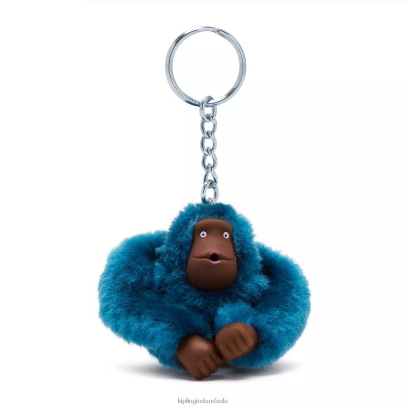 Keychains Twinkle Teal Sven Small Monkey Keychain Women Kipling J6TNX680