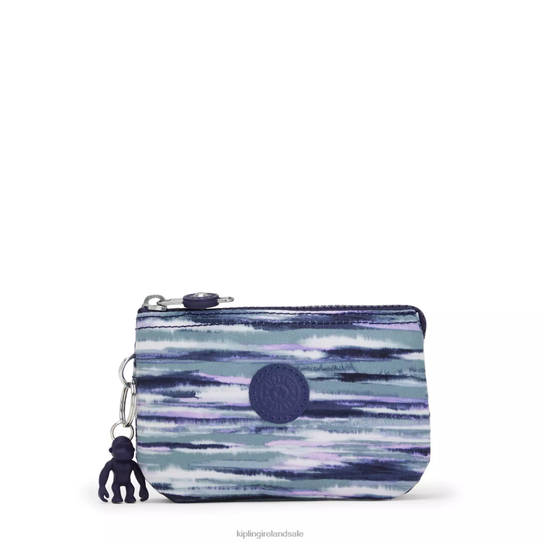Pouches Brush Stripes Creativity Small Printed Pouch Women Kipling J6TNX603