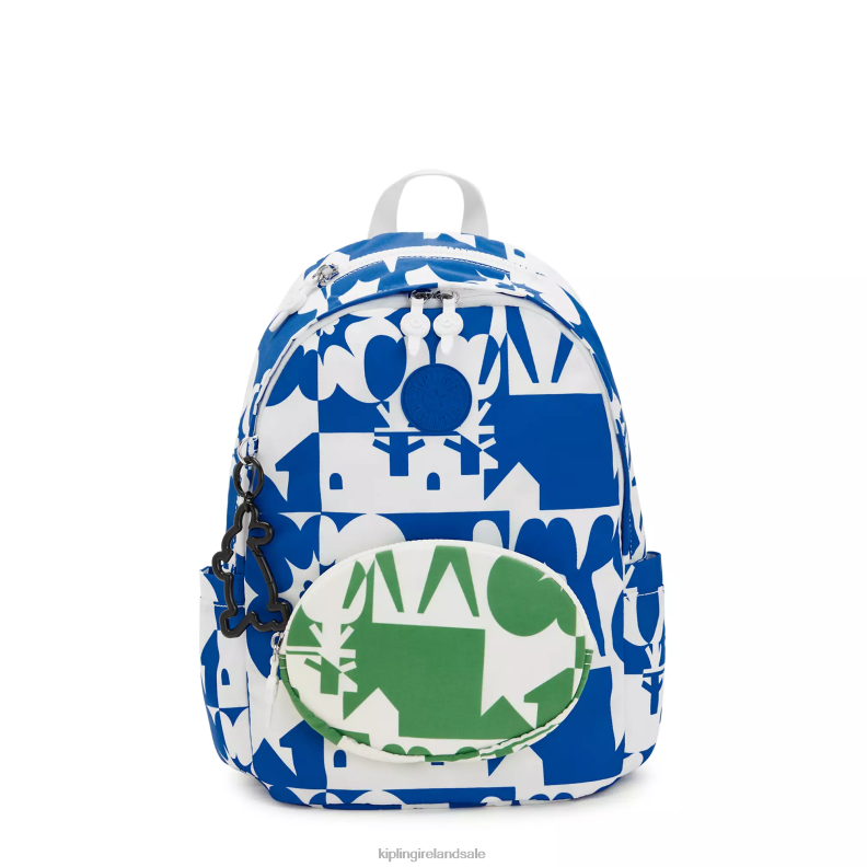 Fashion Backpacks Minju Multi Print Delia Minju Kim Backpack Women Kipling J6TNX337