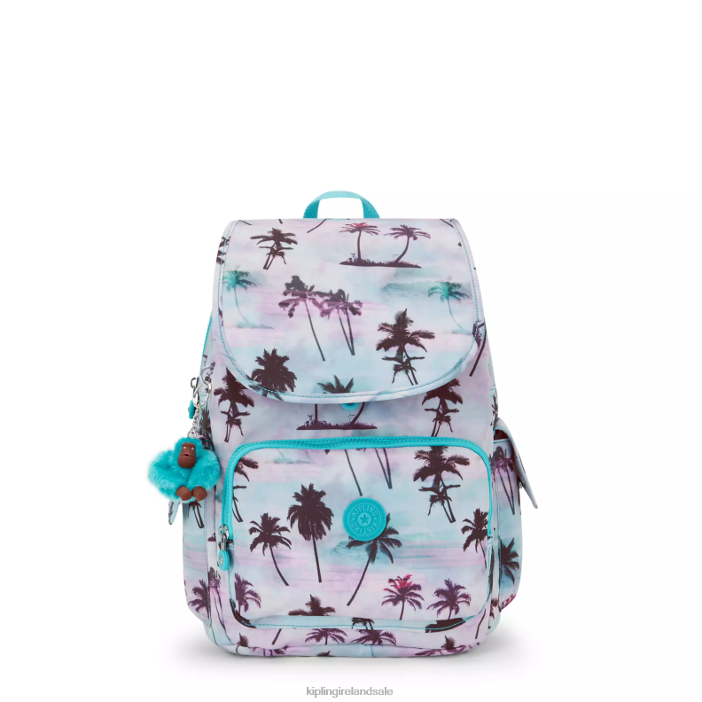 Fashion Backpacks Shadow Palm Print City Pack Printed Backpack Women Kipling J6TNX338