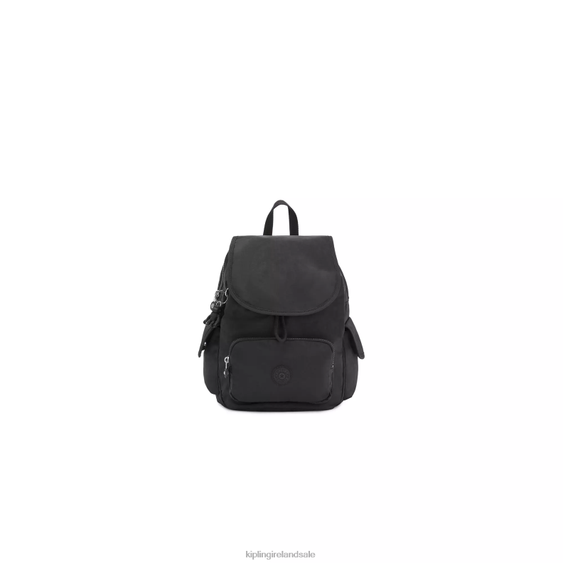 Small Backpacks Black Noir City Pack Small Backpack Women Kipling J6TNX407