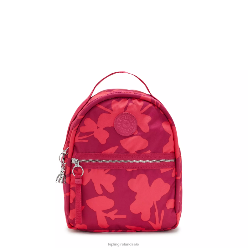 Small Backpacks Coral Flowers Kae Printed Backpack Women Kipling J6TNX376