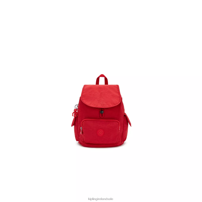 Small Backpacks Red Rouge City Pack Small Backpack Women Kipling J6TNX409