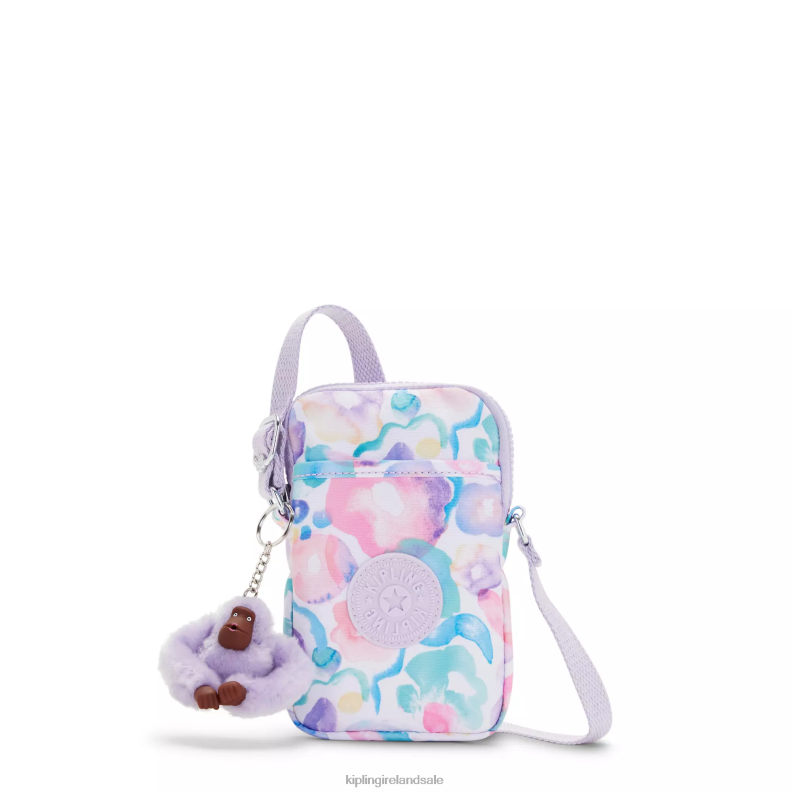 Crossbody Bags Aqua Flowers Tally Printed Crossbody Phone Bag Women Kipling J6TNX57