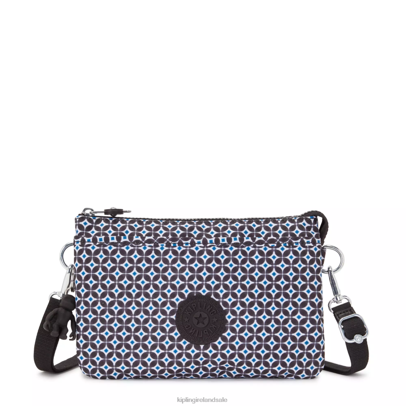 Crossbody Bags Blackish Tile Riri Printed Crossbody Bag Women Kipling J6TNX143