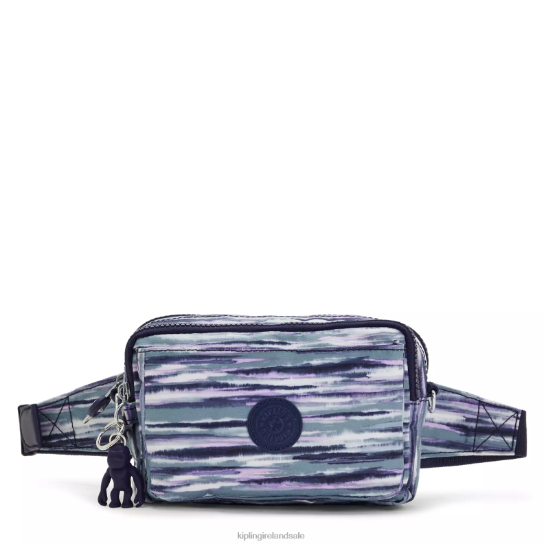 Crossbody Bags Brush Stripes Abanu Multi Printed Convertible Crossbody Bag Women Kipling J6TNX319