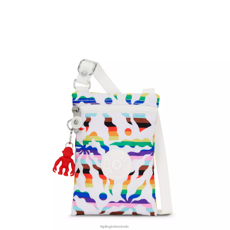 Crossbody Bags Rainbow Palm Afia Lite Printed Mini Crossbody Bag Women Kipling J6TNX36