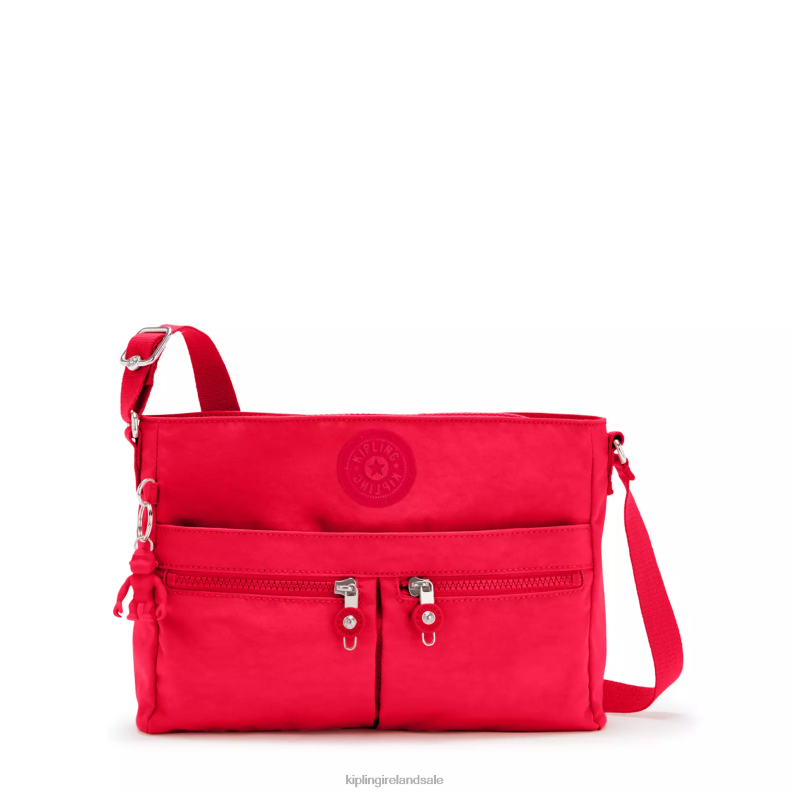 Crossbody Bags Red Rouge New Angie Crossbody Bag Women Kipling J6TNX171