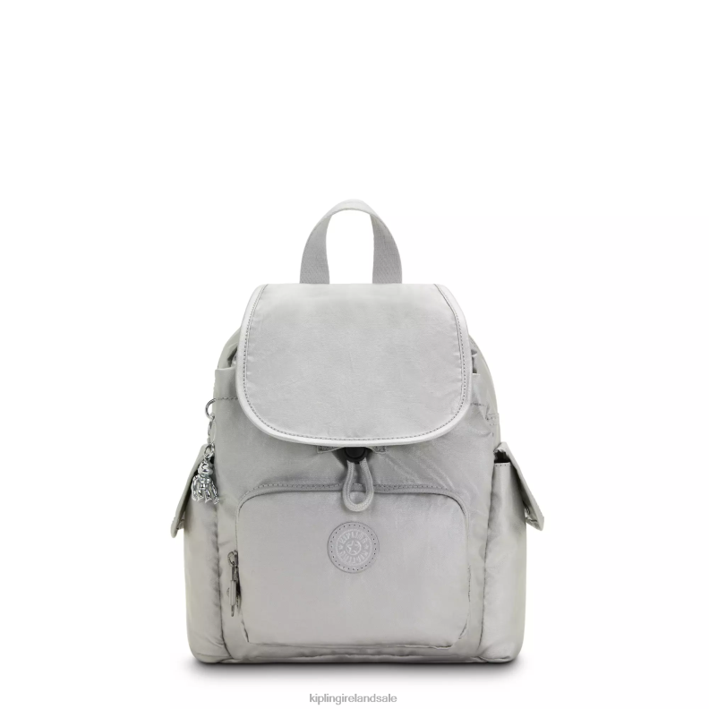 Mini Bags Bright Metallic City Pack Mini Metallic Backpack Women Kipling J6TNX388