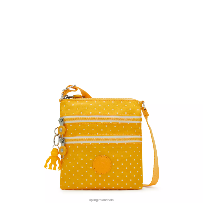Mini Bags Soft Dot Yellow Alvar Extra Small Printed Mini Bag Women Kipling J6TNX72