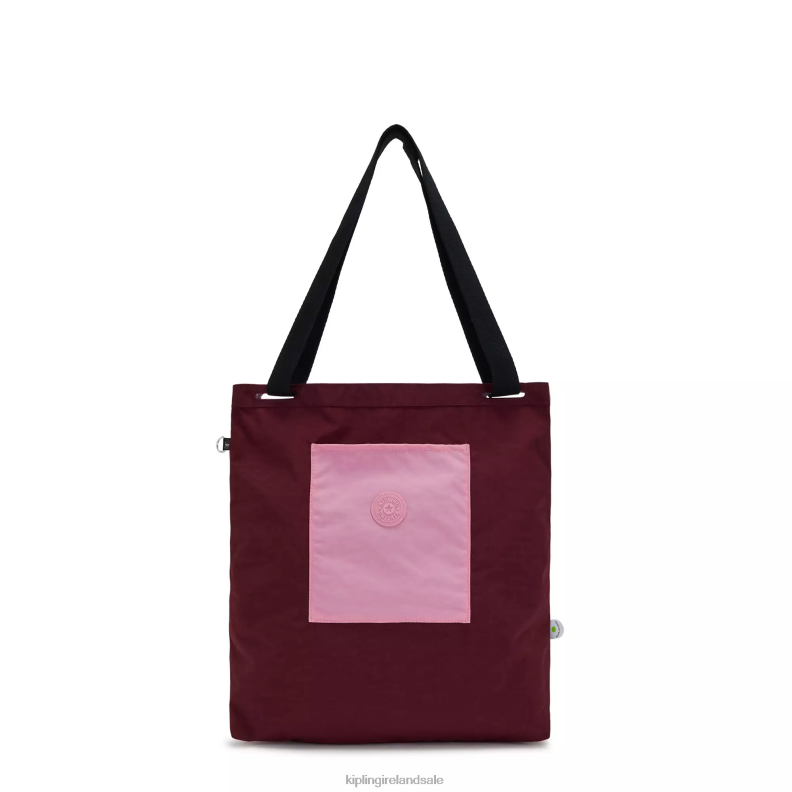 Tote Bags Dark Fushia Annas Tote Bag Women Kipling J6TNX273