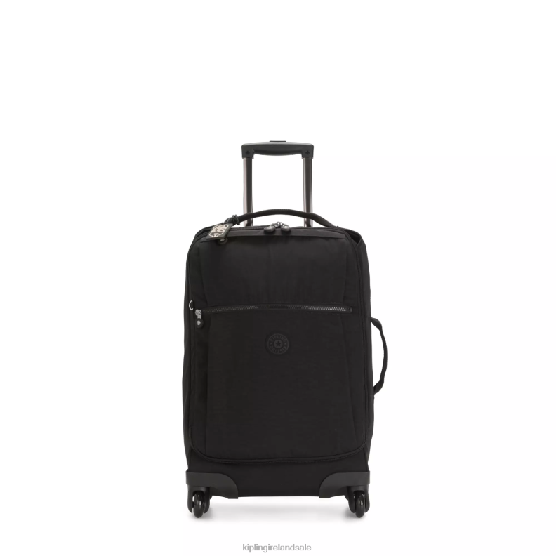 Rolling Luggage Black Noir Darcey Small Carry-On Rolling Luggage Women Kipling J6TNX509