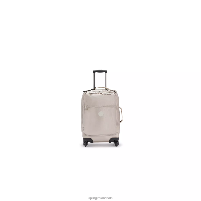 Rolling Luggage Metallic Glow Darcey Small Metallic Carry-On Rolling Luggage Women Kipling J6TNX514