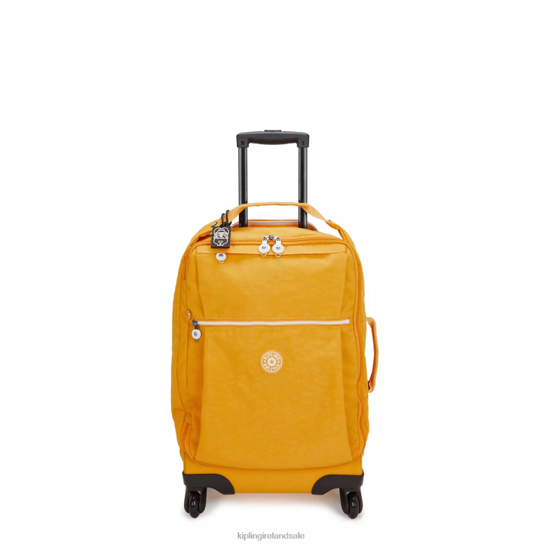 Rolling Luggage Rapid Yellow Darcey Small Carry-On Rolling Luggage Women Kipling J6TNX508