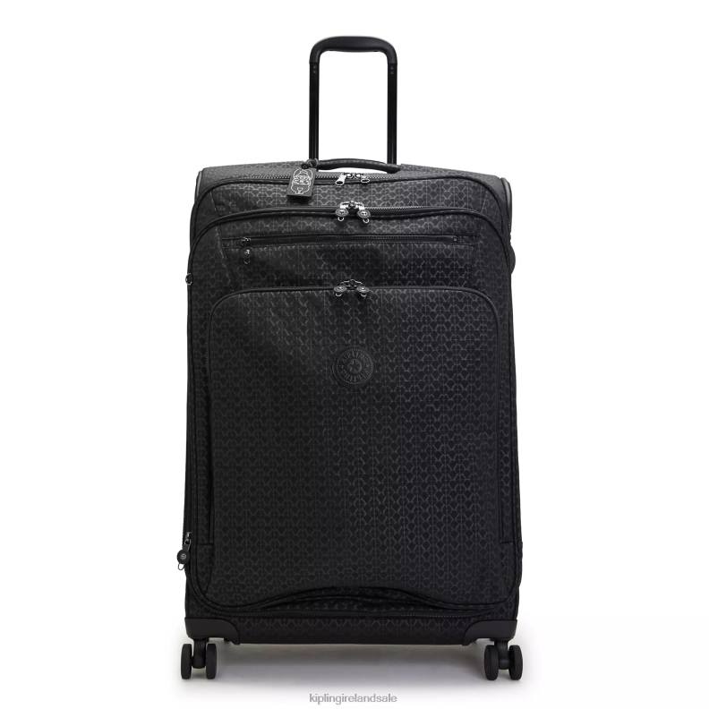 Rolling Luggage Signature Embossed Youri Spin Large 4 Wheeled Rolling Luggage Women Kipling J6TNX523